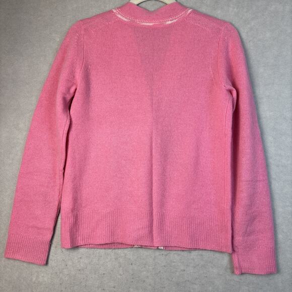 Veronica Beard Arta Cardigan Womens XS 100% Cashmere Button Up Pink Soft Classy - Picture 7 of 7